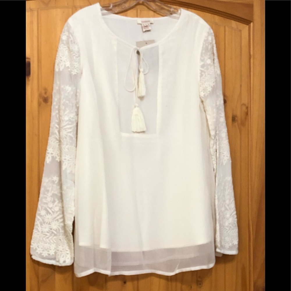 Sundance Poetic License Top-Color Ivory size Small